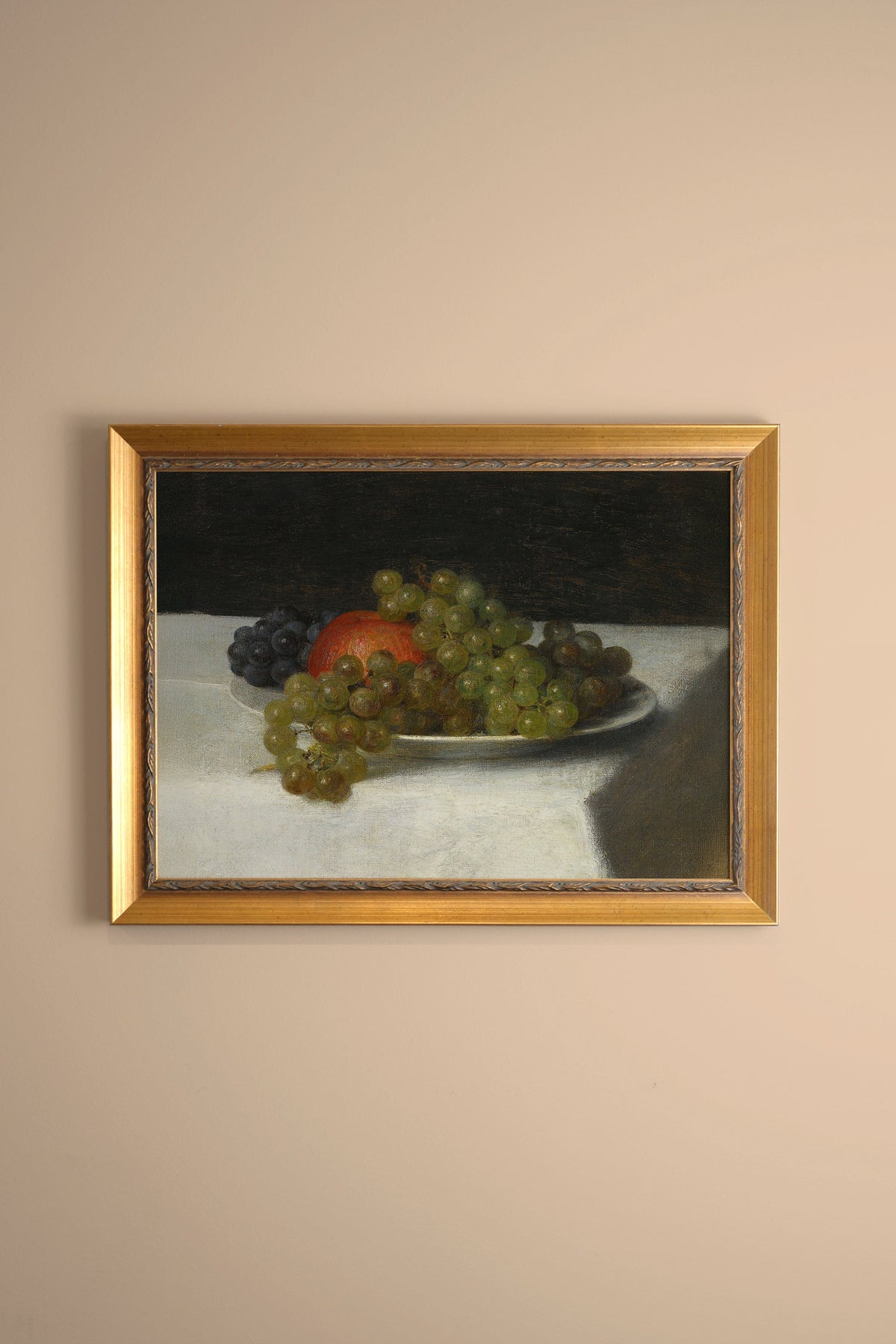 SAVEUR DES COLLINES, CADRE VINTAGE OR