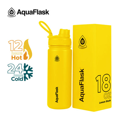 AquaFlask Original Vacuum Insulated Water Bottles 530ml (18oz)