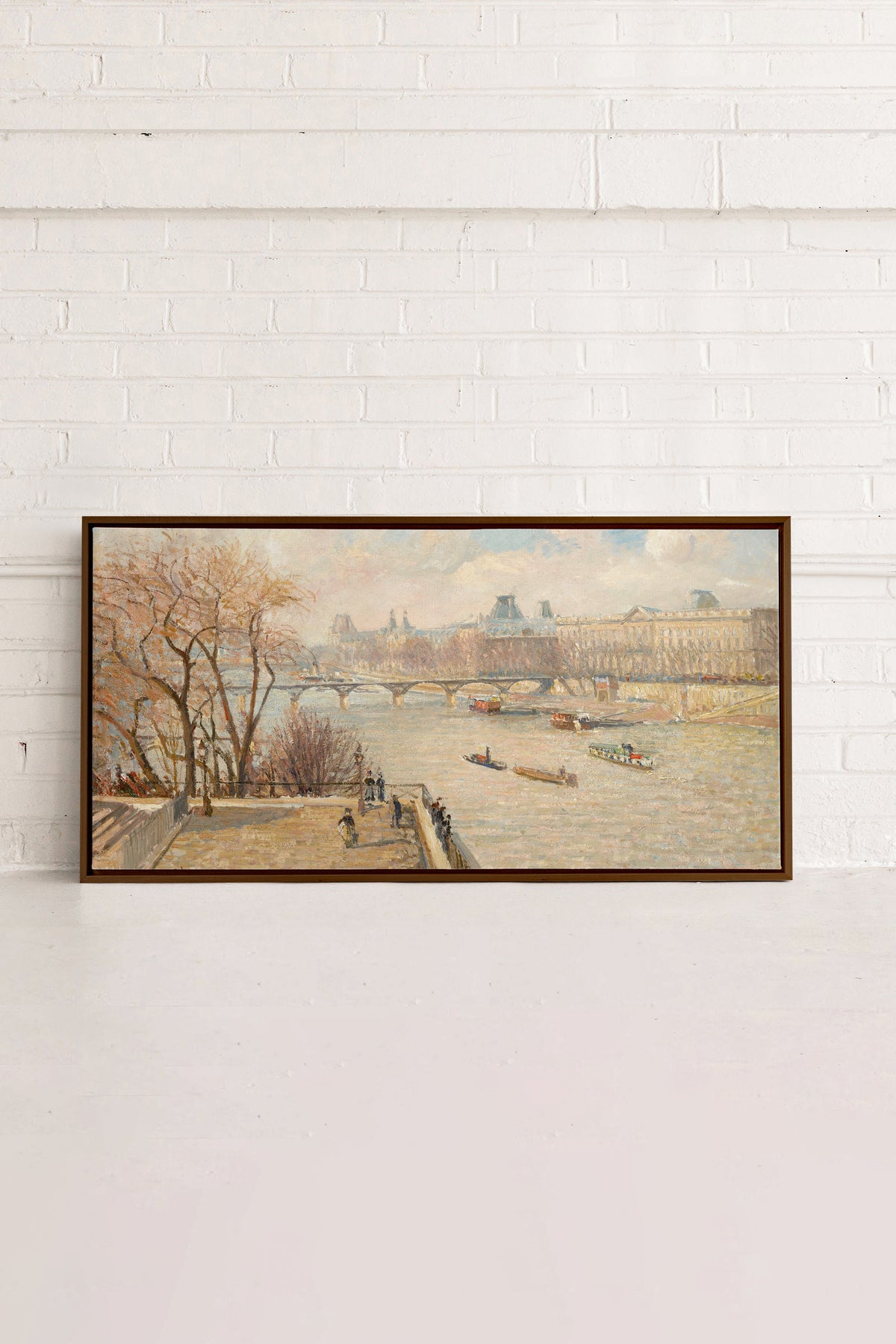 THE LOUVRE, Oeuvre sur toile étirée