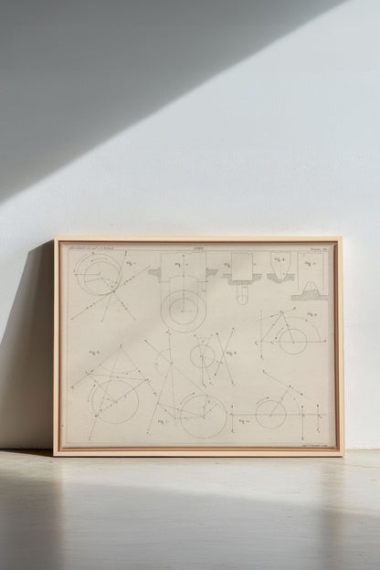 AU COEUR DES AXES, Oeuvre sur toile étirée