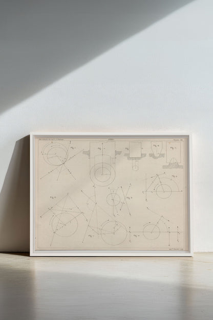 AU COEUR DES AXES, Oeuvre sur toile étirée