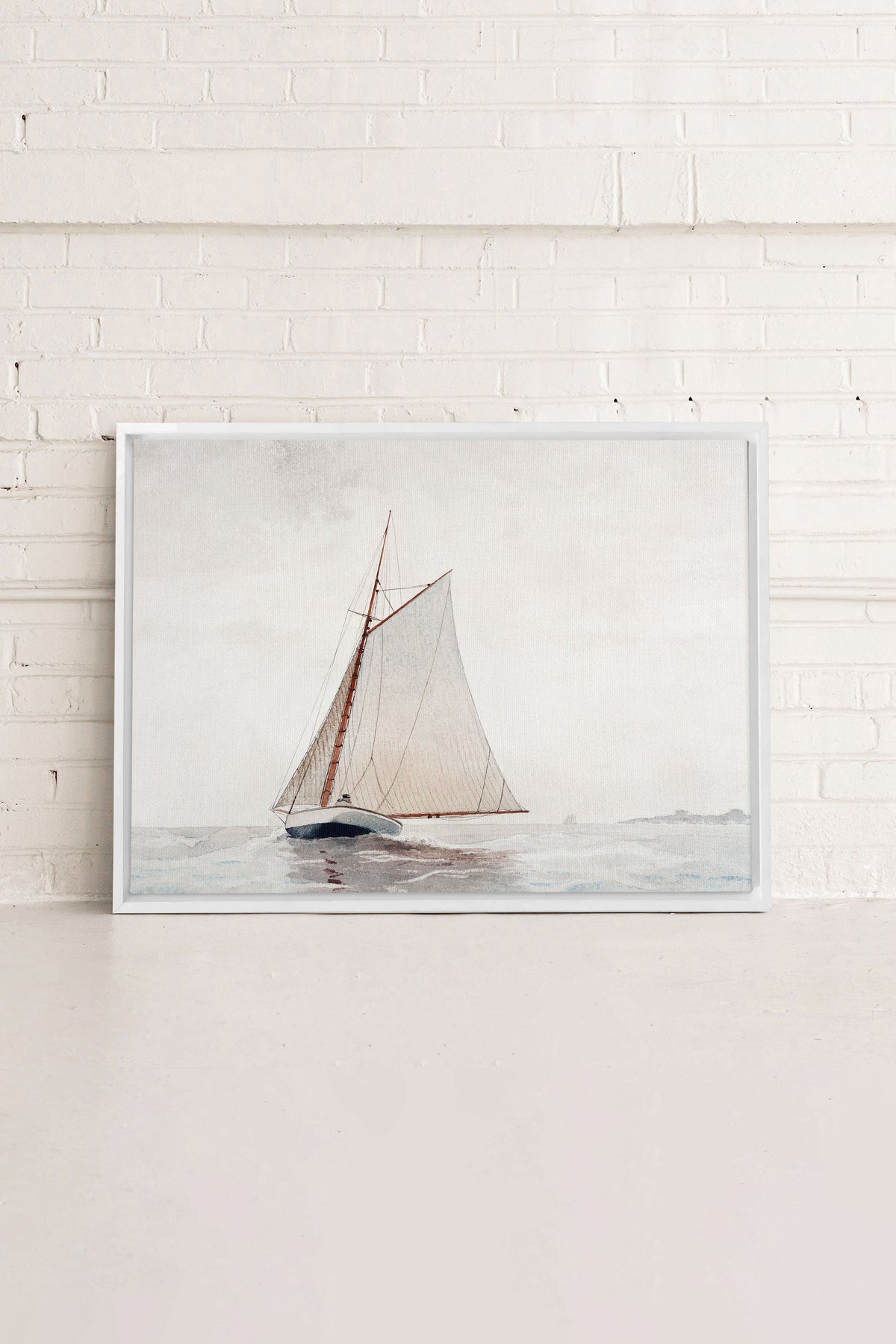 MARÉE DOUCE, Oeuvre sur toile étirée