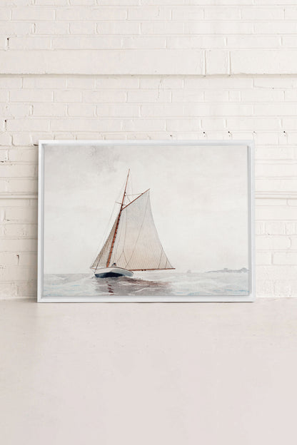 MARÉE DOUCE, Oeuvre sur toile étirée