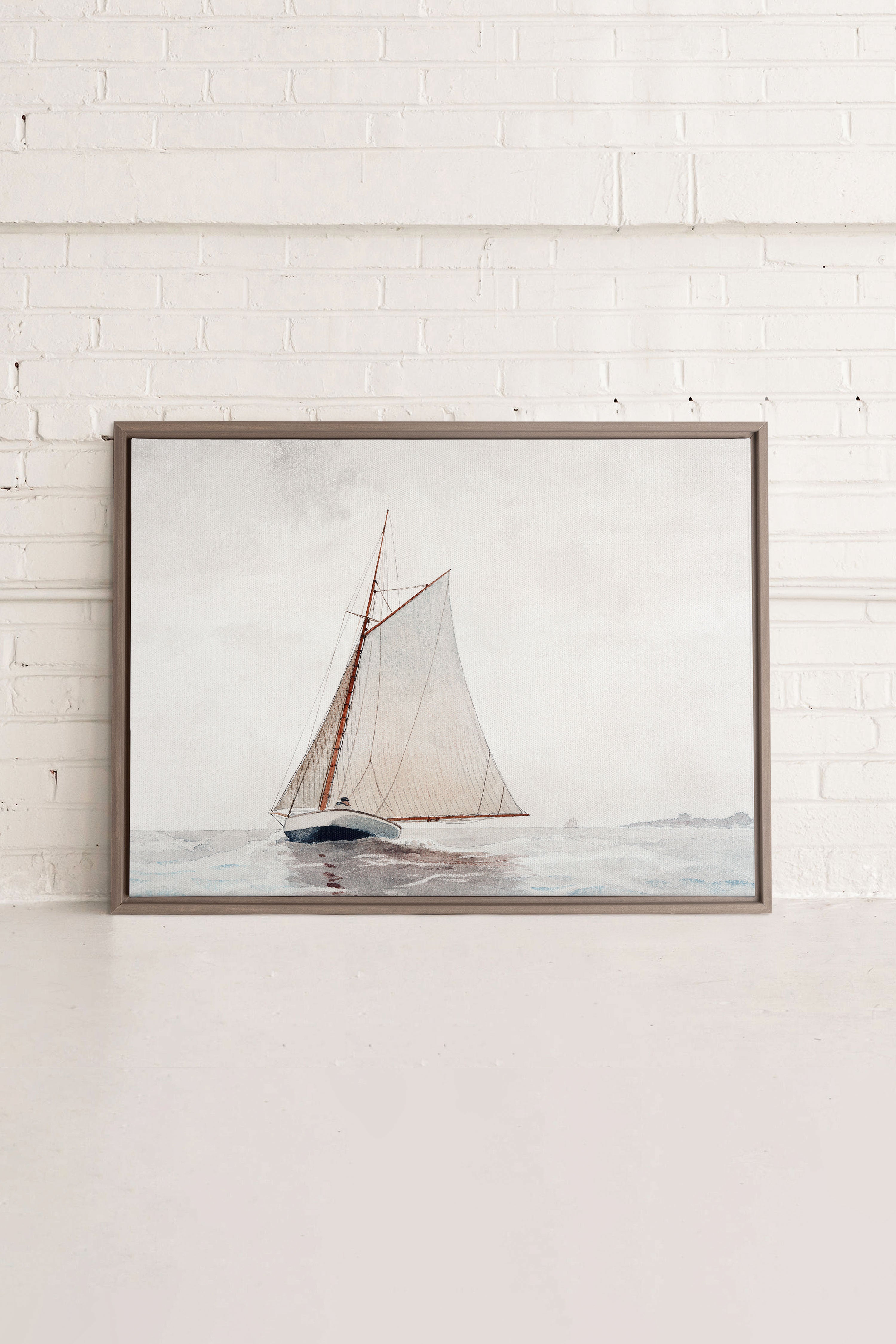 MARÉE DOUCE, Oeuvre sur toile étirée