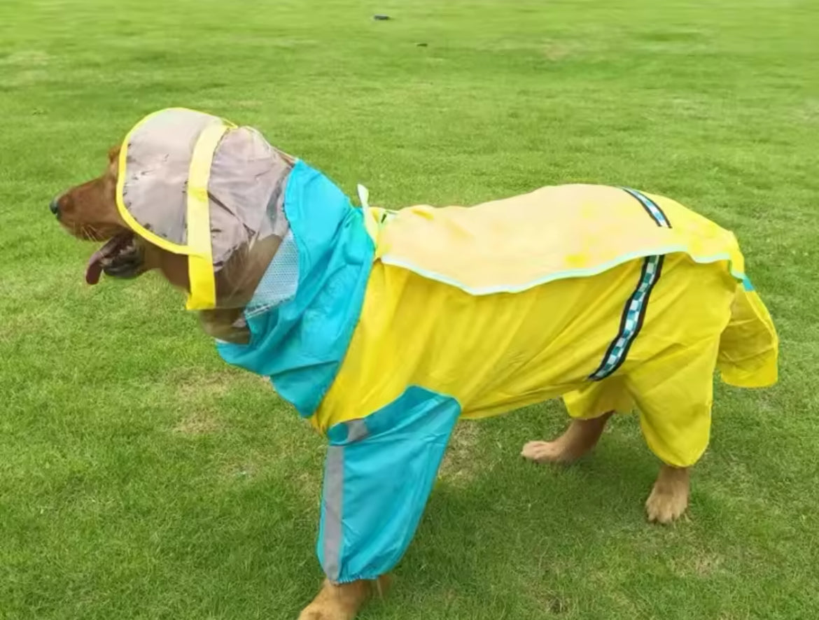 Vancouver Dog Rain Jacket | Waterproof Dog Jacket for Large Dogs