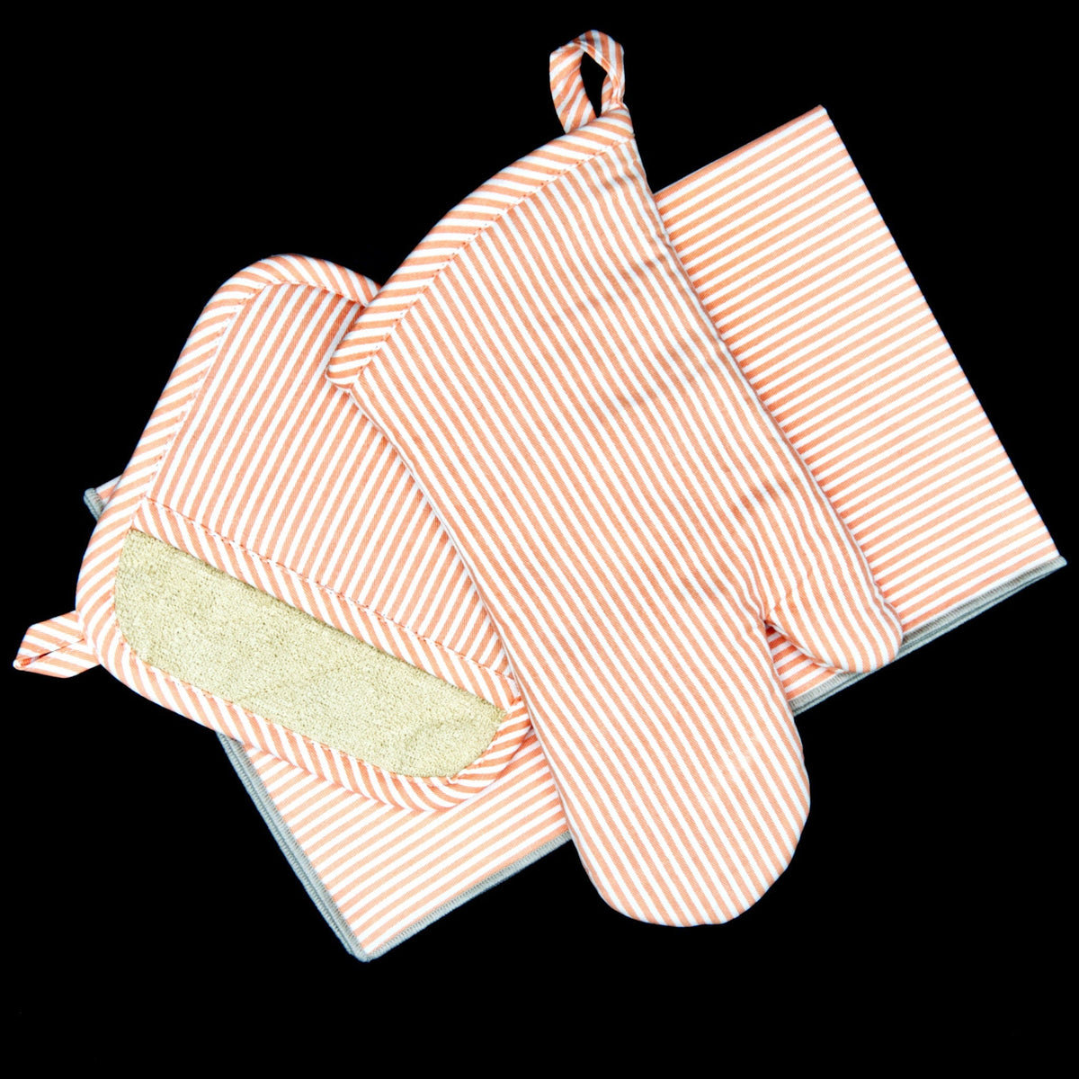 Banker Stripes Drill Weave Tea Towels