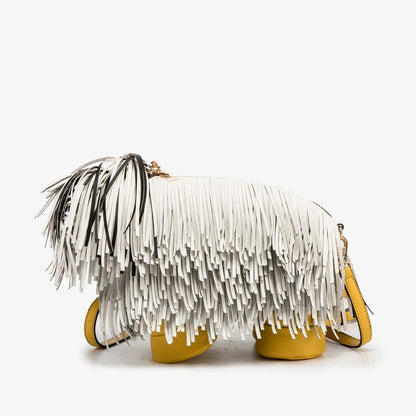 Dog Shaped Purse | Komondor Dog Bag for Humans