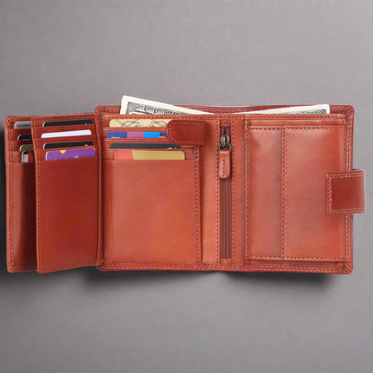 MET Men's Fashion Leather Wallet