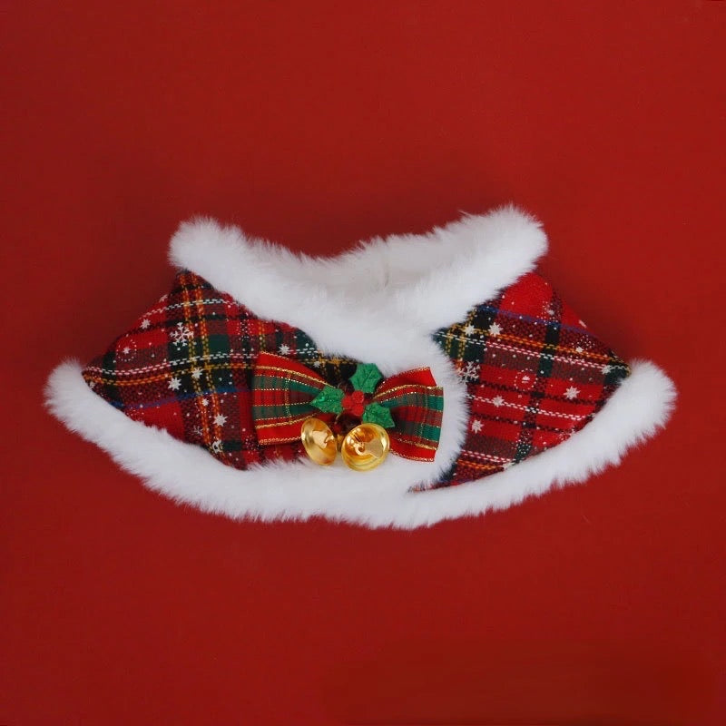 Merry Moments Holiday Dog Cloak | Christmas Outerwear Clothing