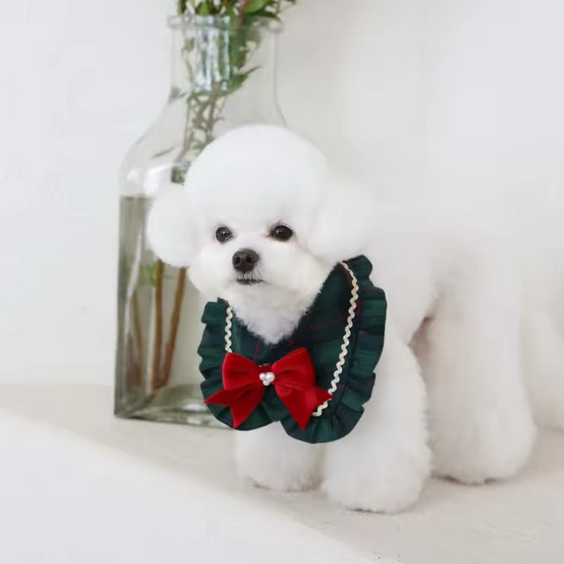Christmas Pet Bandana – Festive Holiday Accessory for Pets