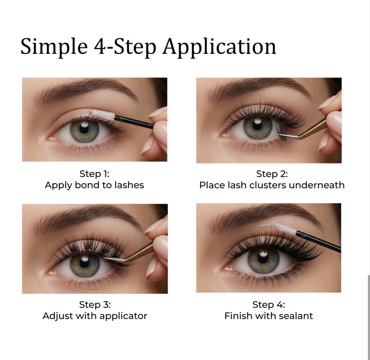 Premium Natural DIY Lash Extensions Kit