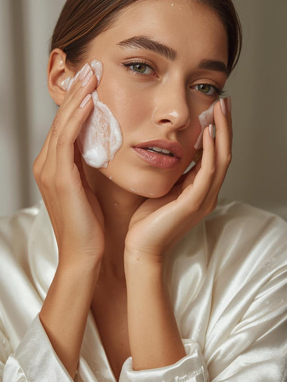 Enriched Face Foaming Cleanser with Chamomile & Witch Hazel