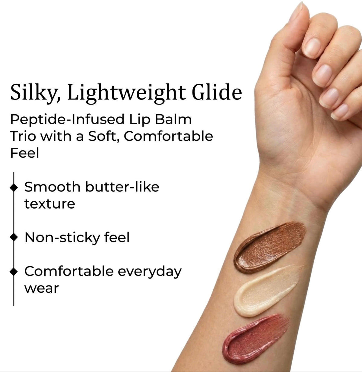 Perfect Pout Butter Lip Trio Set - with Peptide