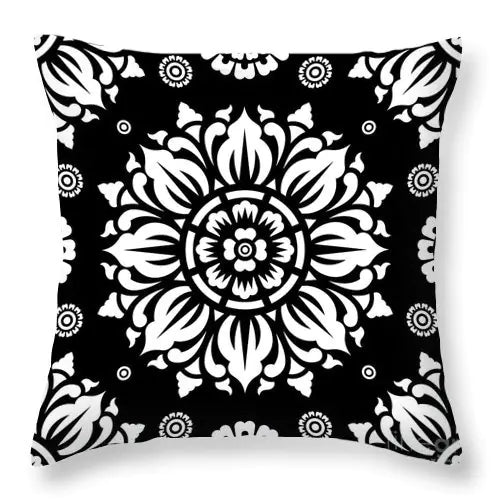 Nordic Style Black and White Velvet Pillow Covers