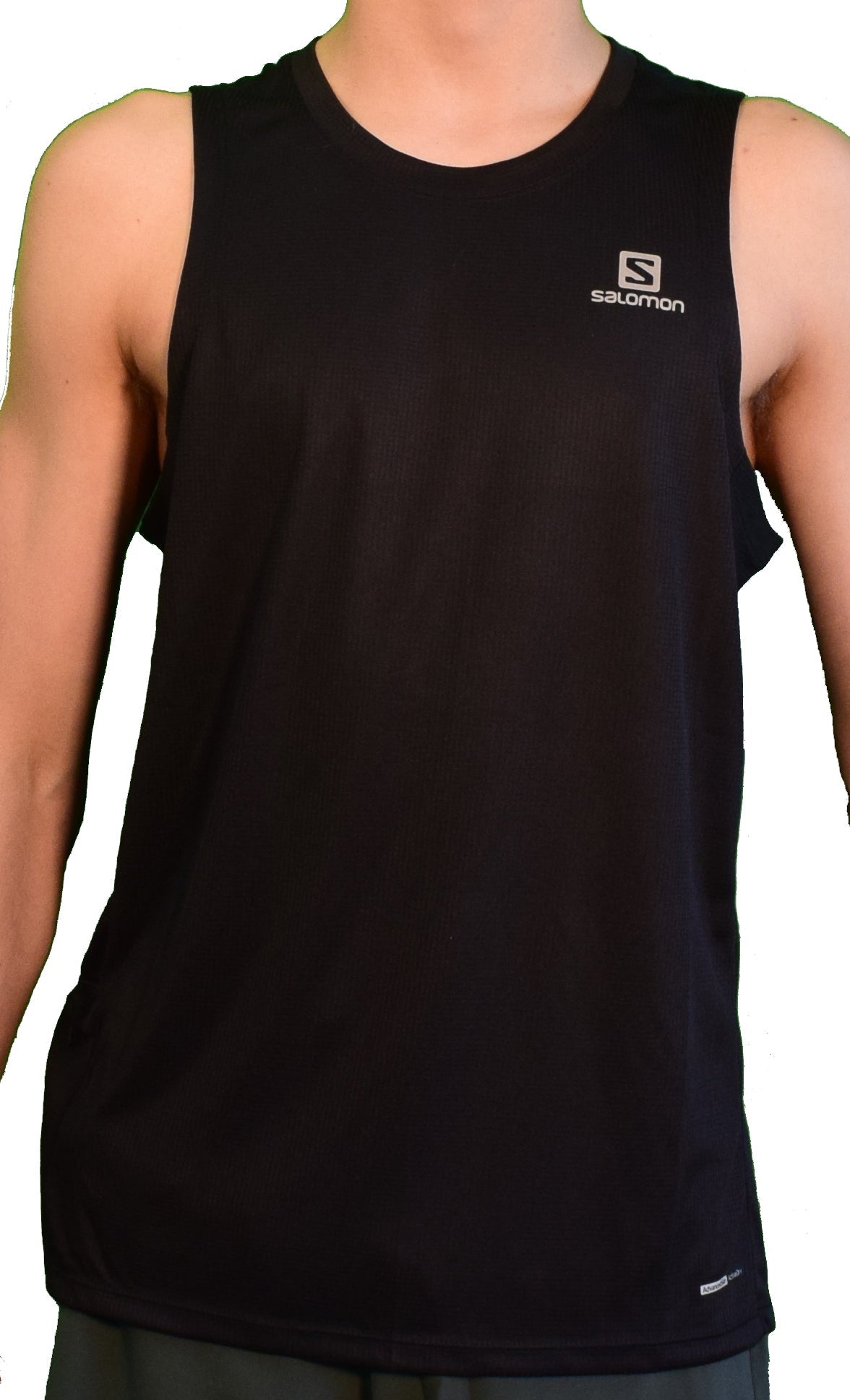 Salomon Men's Agile Running Tank Top with Stash Pocket Size XL
