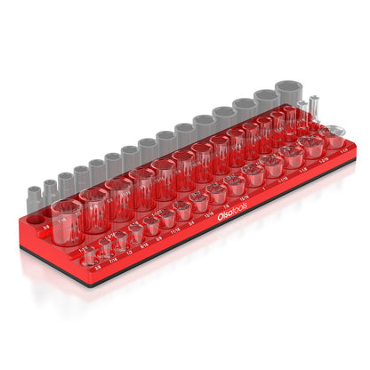 3-Row Magnetic Socket Holder