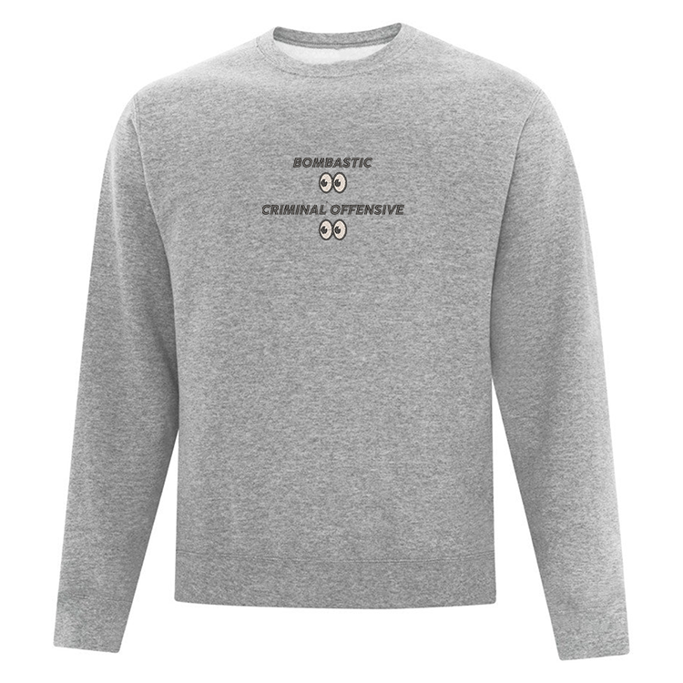 Crewneck Side Eye brodé