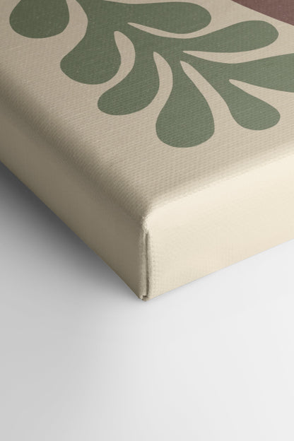 CHIC FLORAL, Oeuvre sur toile étirée