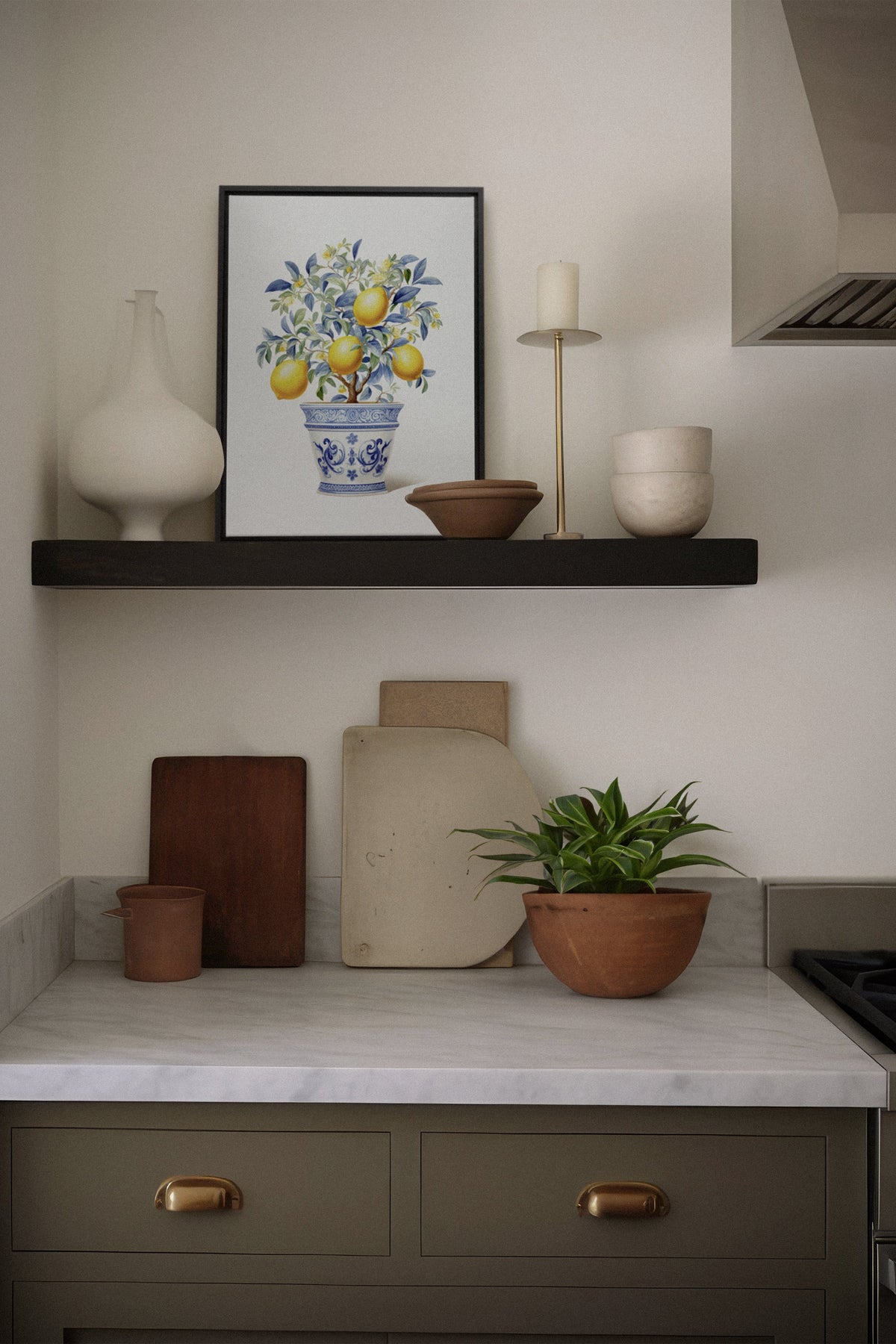 LEMON BREEZE, Oeuvre sur toile étirée