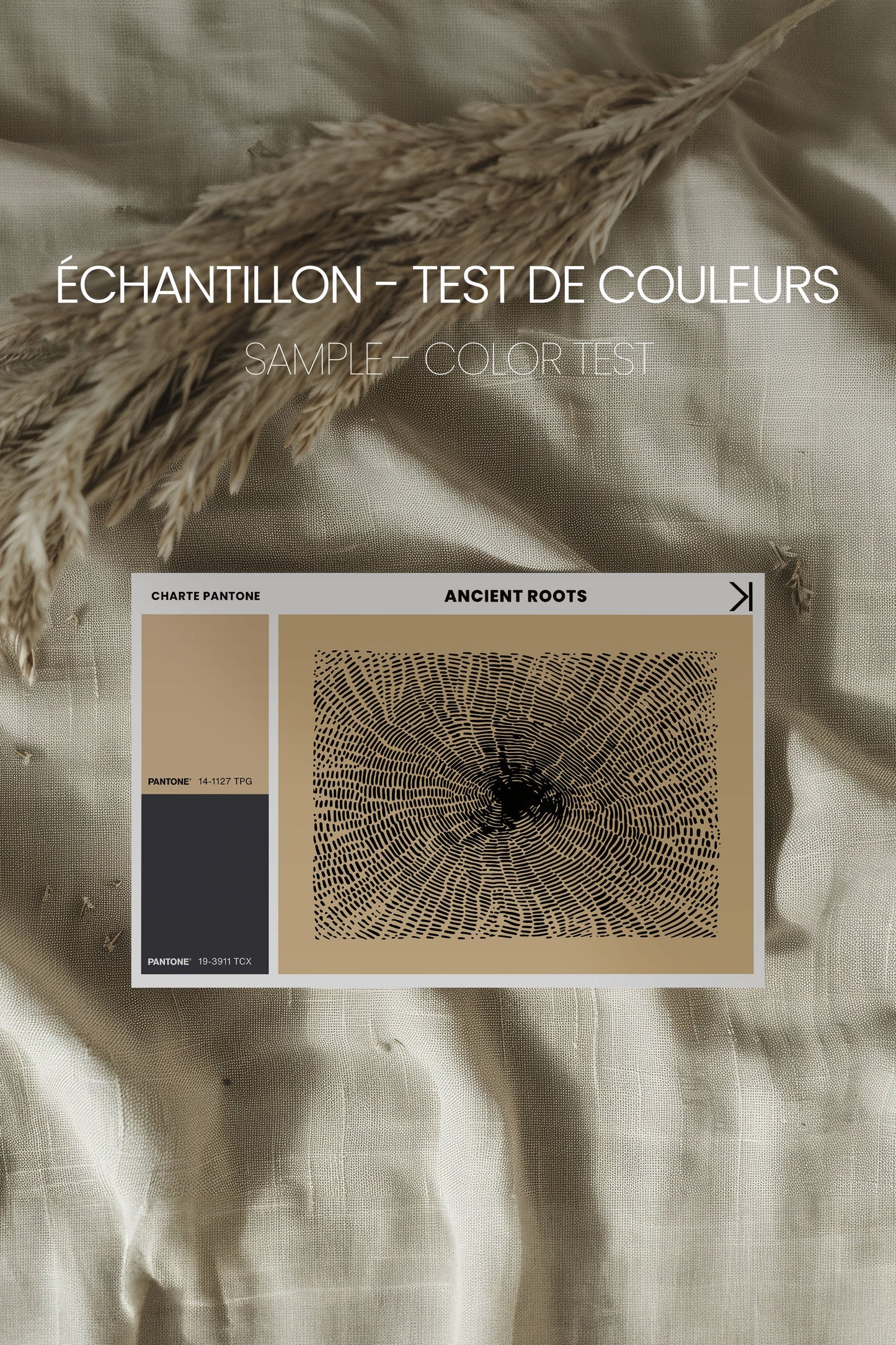 ANCIENT ROOTS, Oeuvre sur toile étirée