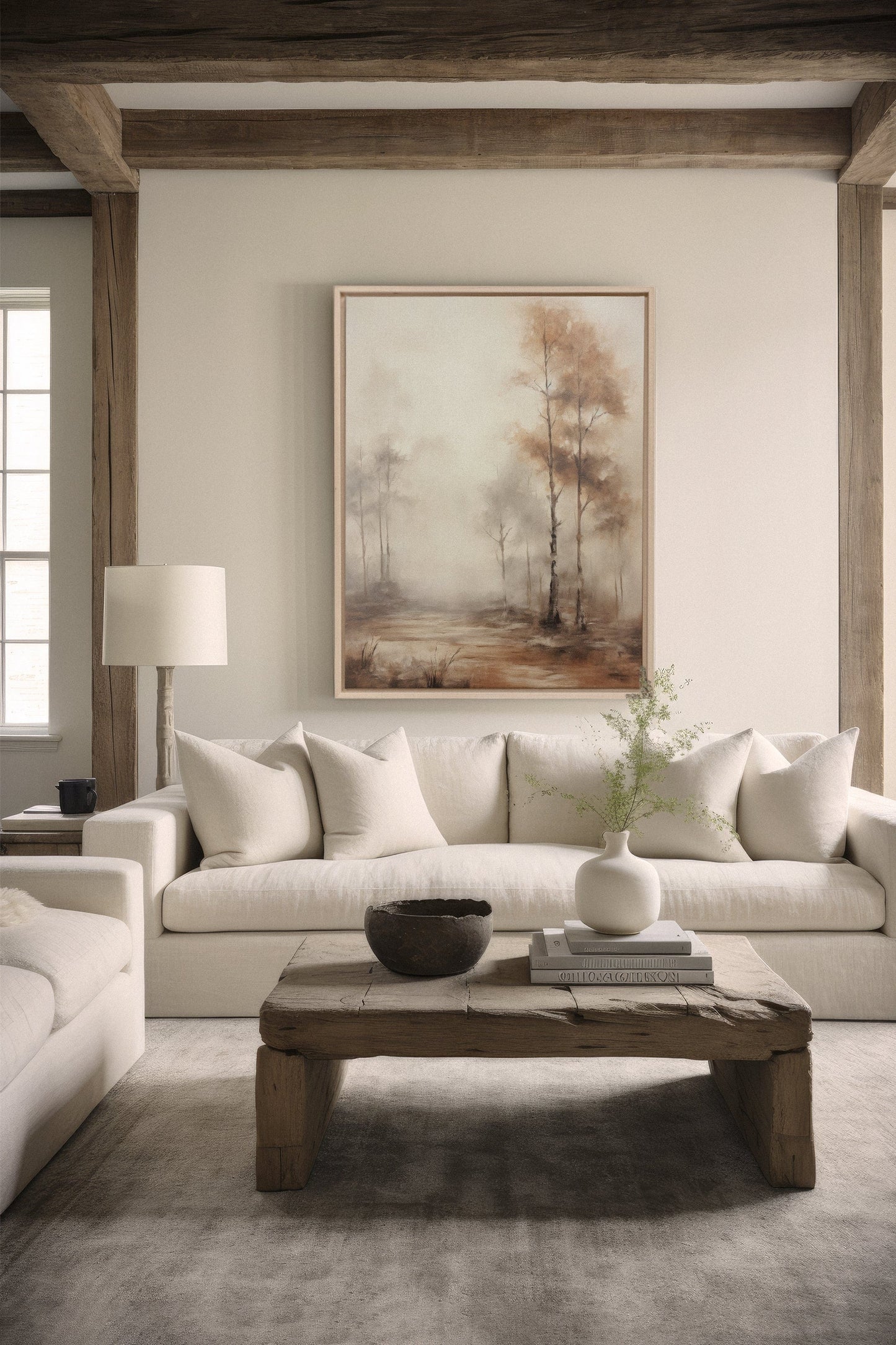 ENIGMATIC FOREST, Oeuvre sur toile étiré
