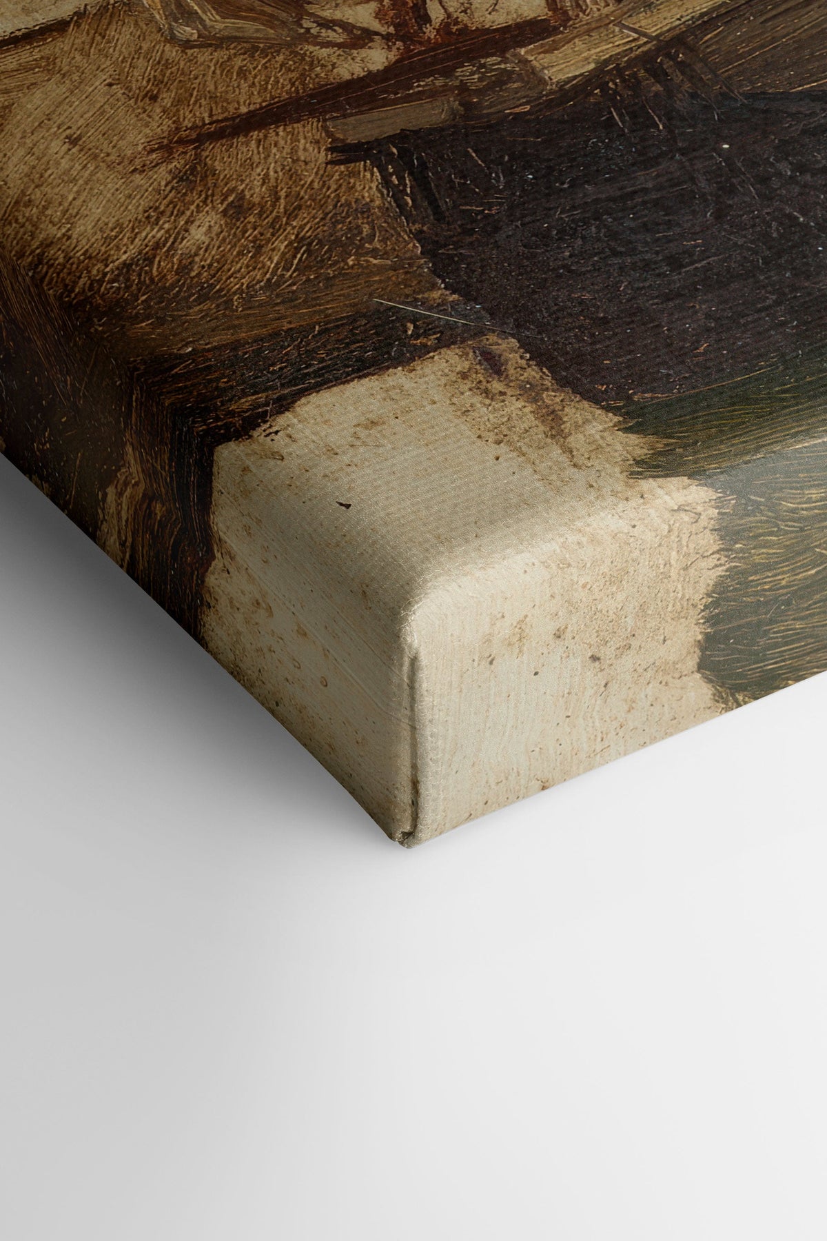 BRISE ANTIQUE, Oeuvre sur toile étirée