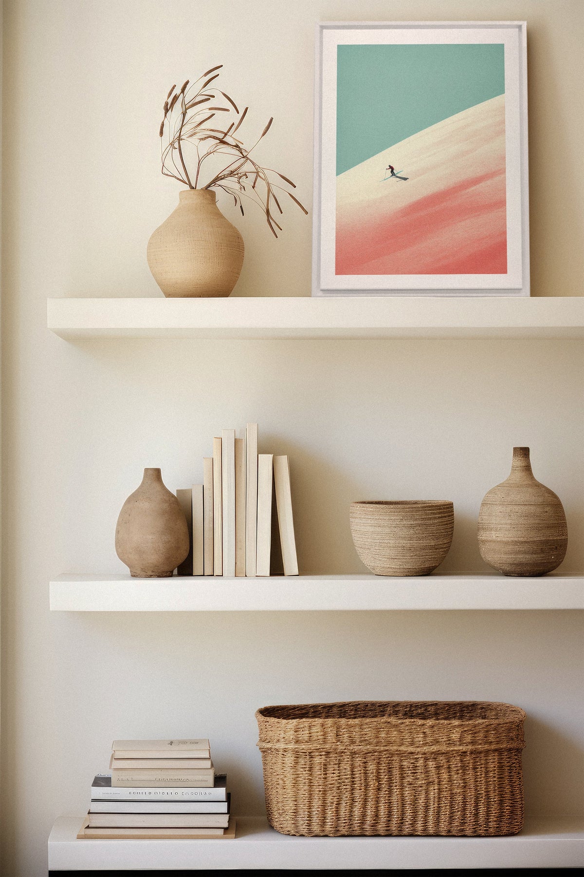 Frosty Glide, Oeuvre sur toile étirée