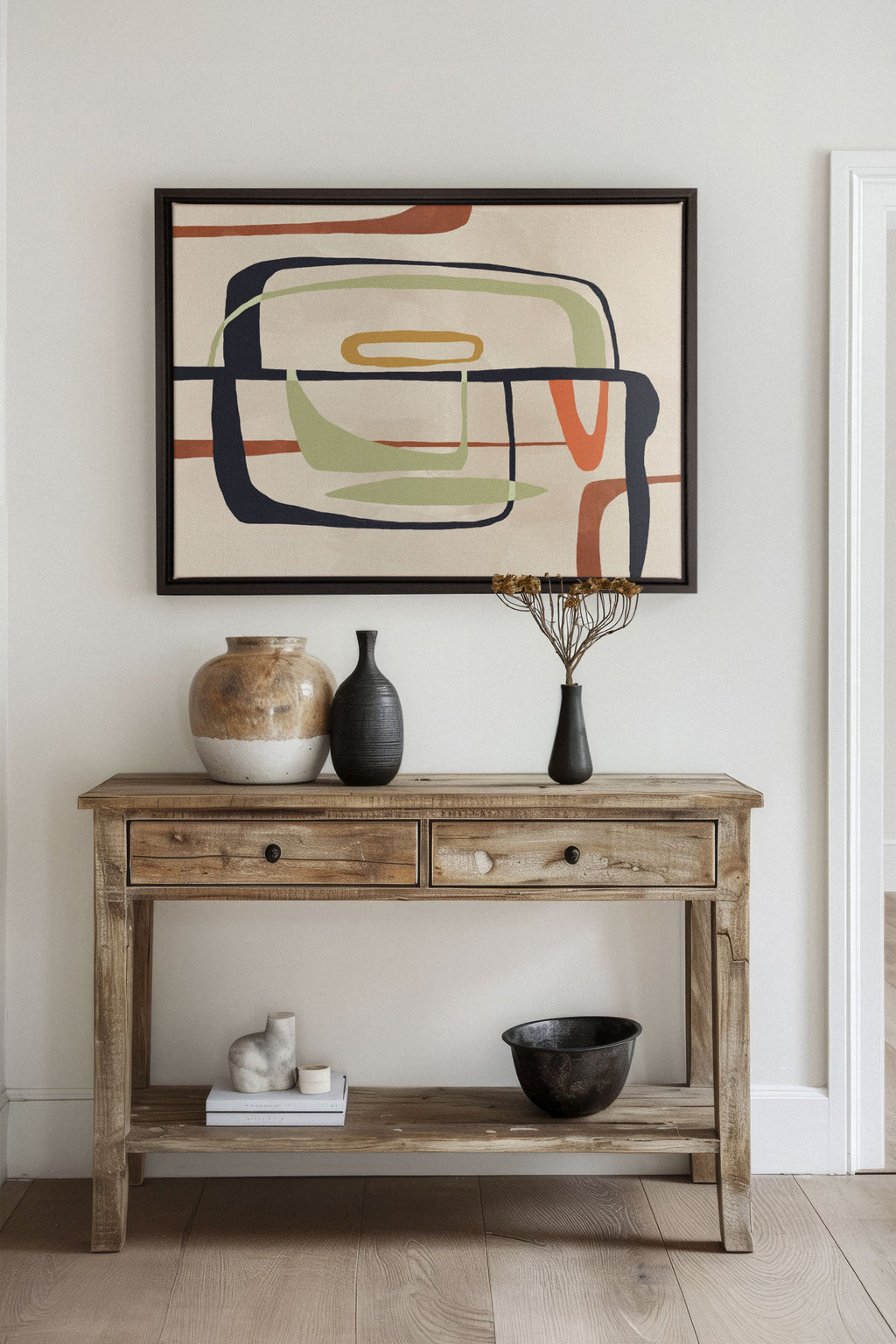 ÉMOTION, Oeuvre sur toile étirée