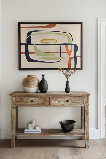 ÉMOTION, Oeuvre sur toile étirée
