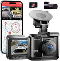 Nexio 4K Front and Rear Dash cam Sony Starvis lense WiFi GPS Builtin 64GB Inc ADAS built-in