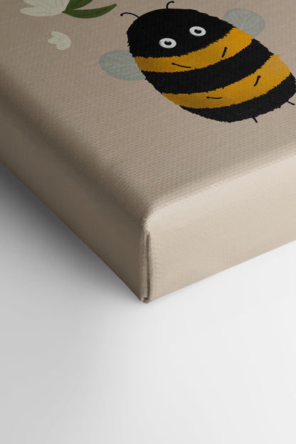 ABEILLES, Oeuvre sur toile étirée