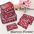 6-Piece Travel Organizer Set — Packing Cubes & Pouches for Luggage