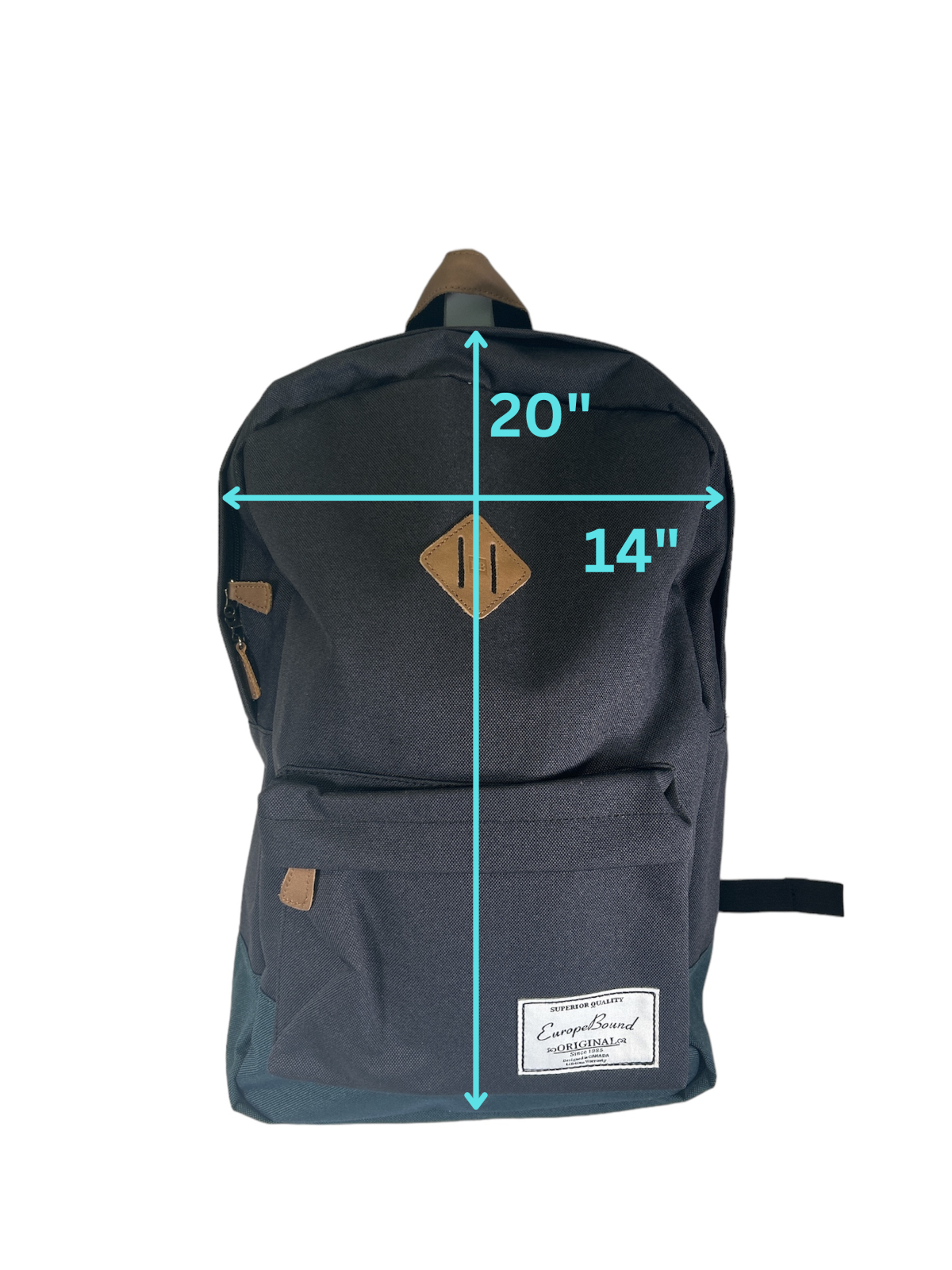 Europe Bound OldSchool Backpack 36L Capacity