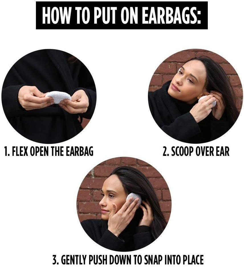 Sprigs Unisex Earbags Bandless Ear Warmers Large