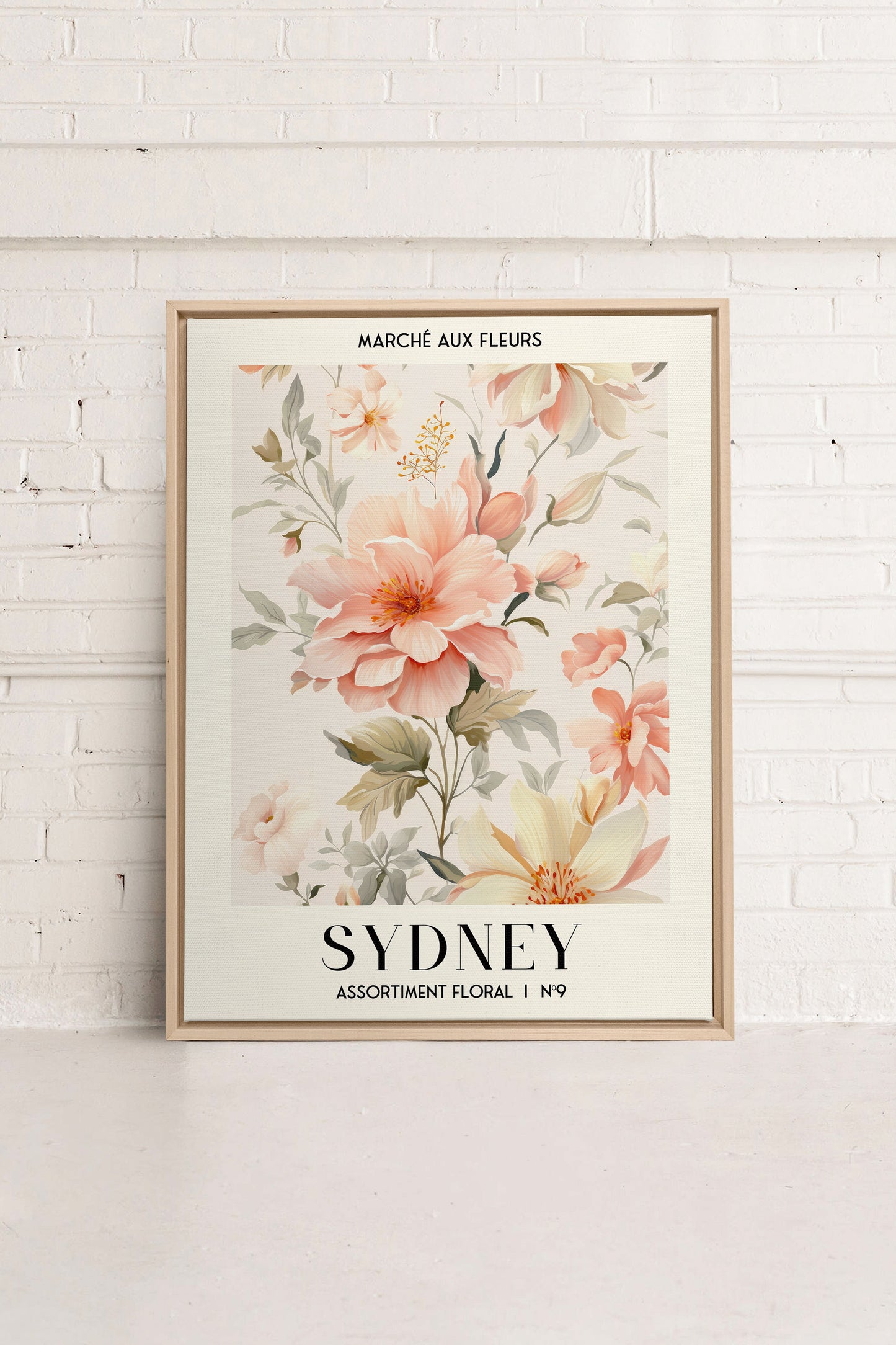 SYDNEY, Oeuvre sur toile étirée