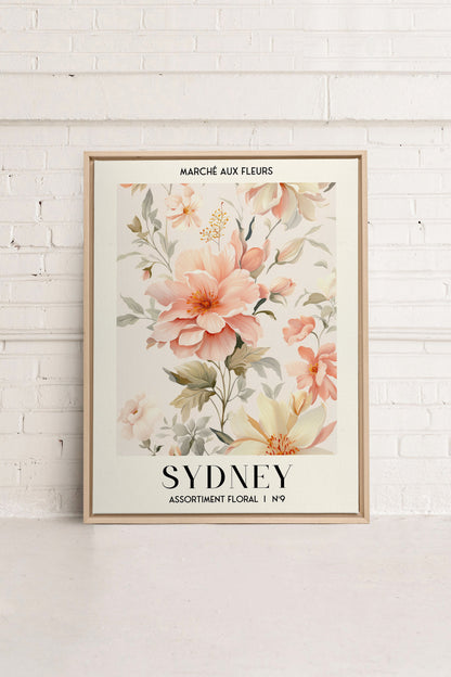 SYDNEY, Oeuvre sur toile étirée