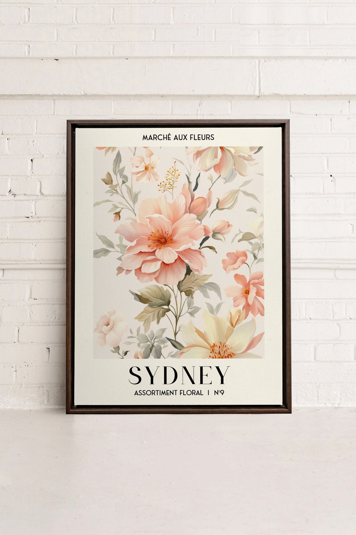 SYDNEY, Oeuvre sur toile étirée