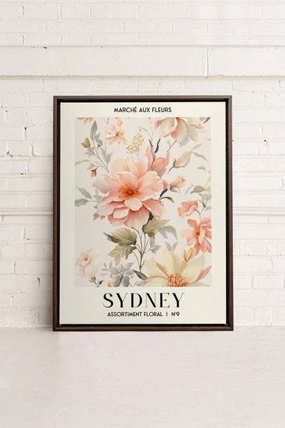 SYDNEY, Oeuvre sur toile étirée