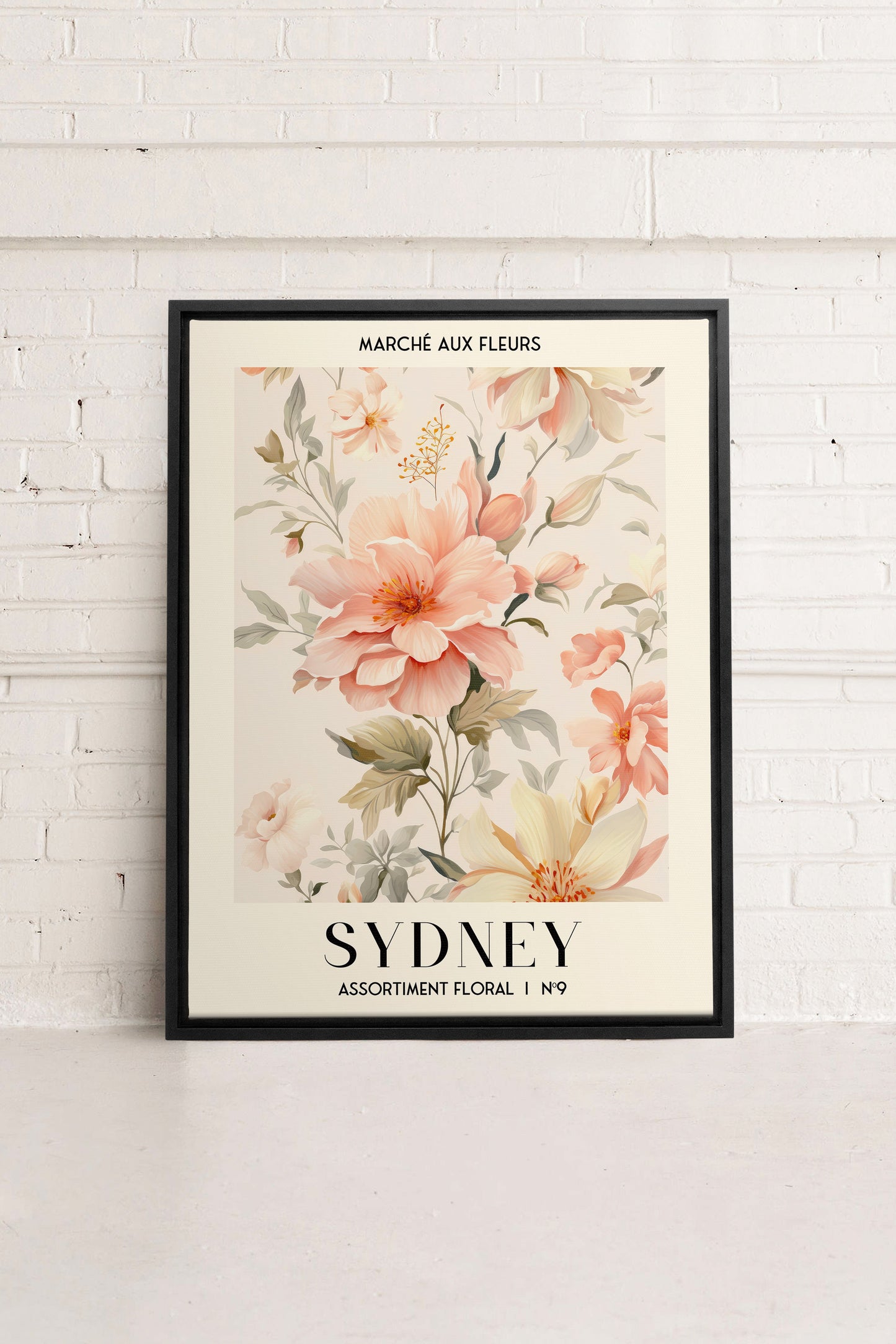 SYDNEY, Oeuvre sur toile étirée