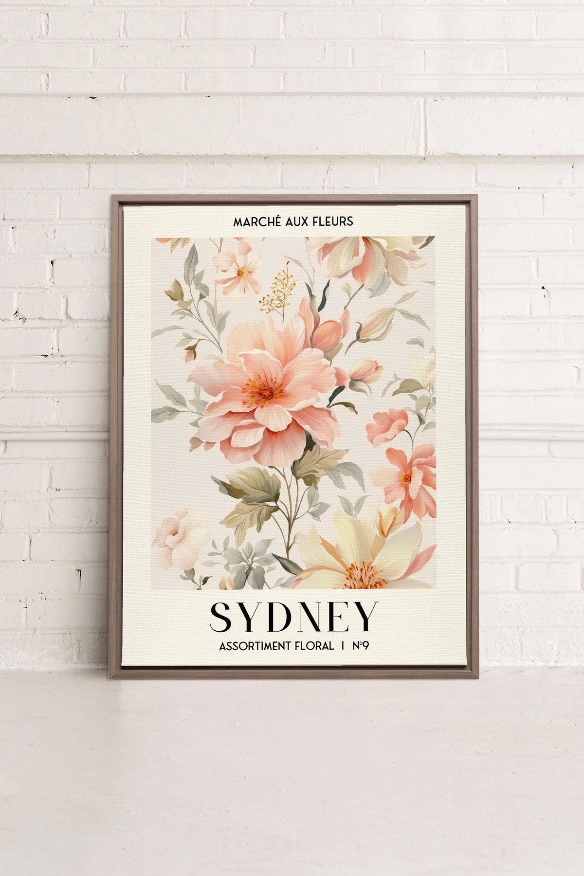 SYDNEY, Oeuvre sur toile étirée