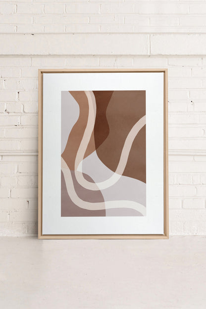 AUTUMN WHIRL, Oeuvre sur toile étiré