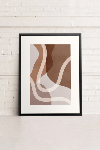 AUTUMN WHIRL, Oeuvre sur toile étiré