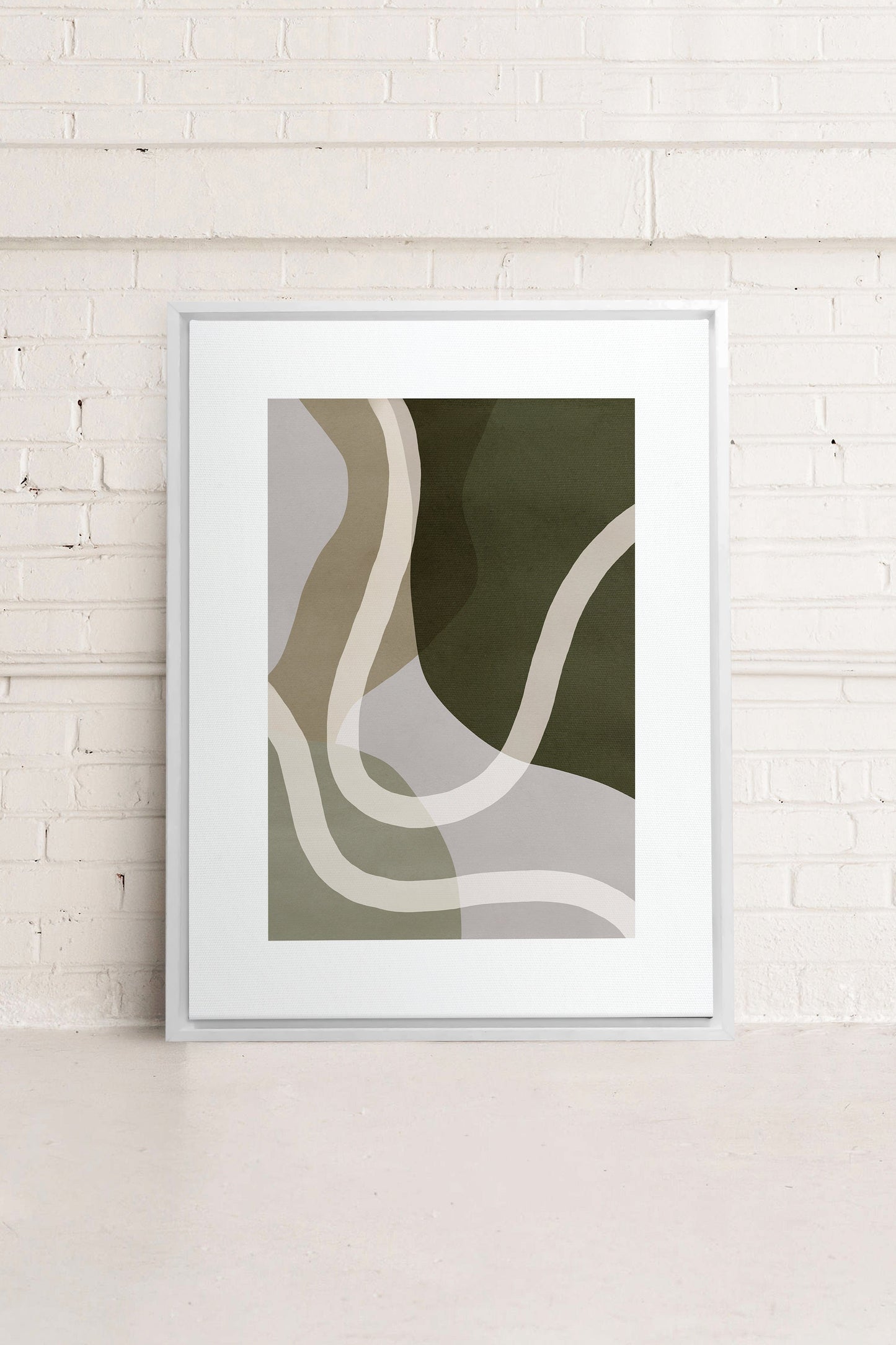 AUTUMN WHIRL, Oeuvre sur toile étiré