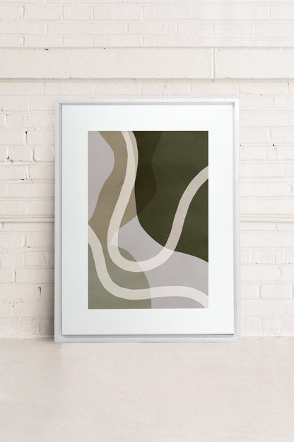 AUTUMN WHIRL, Oeuvre sur toile étiré