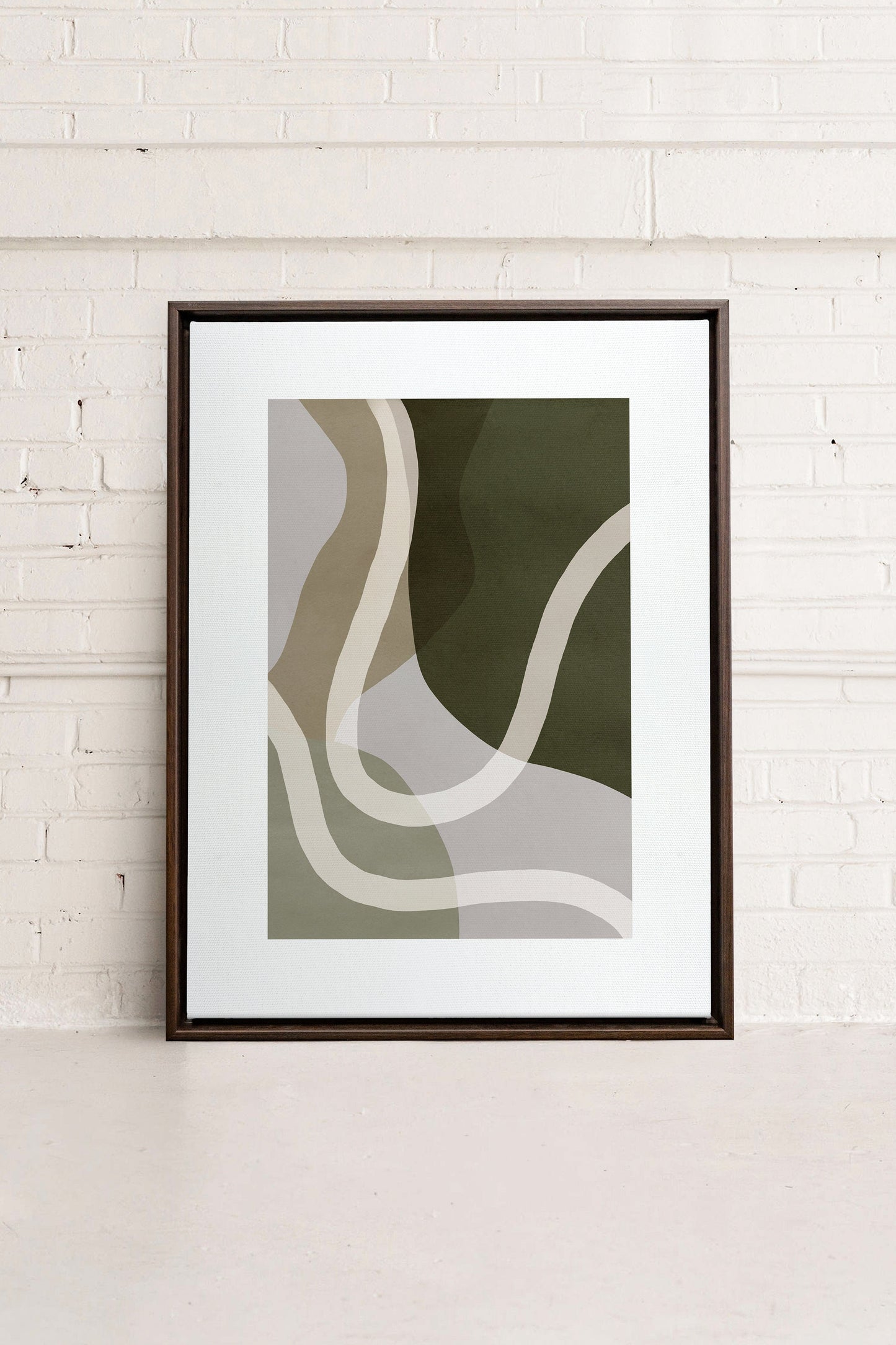 AUTUMN WHIRL, Oeuvre sur toile étiré