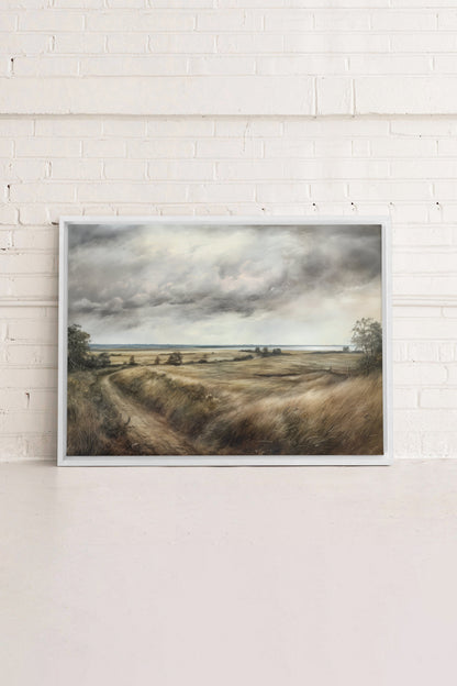 MOODY BREEZES, Oeuvre sur toile étiré