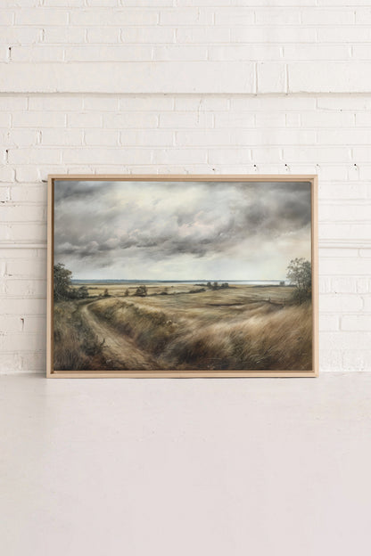 MOODY BREEZES, Oeuvre sur toile étiré