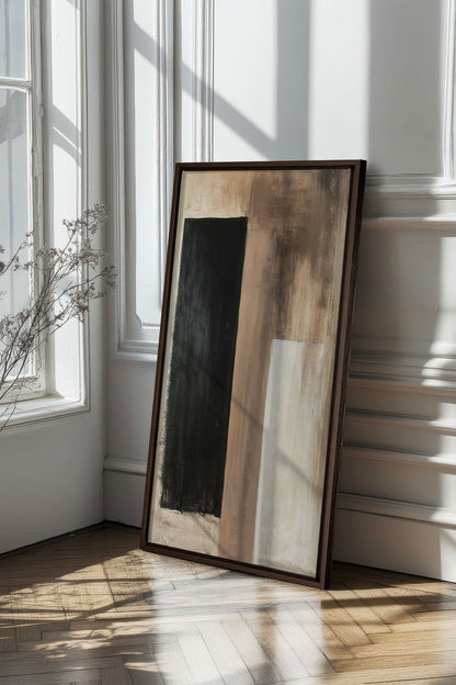 FADED STRUCTURES, Oeuvre sur toile étirée