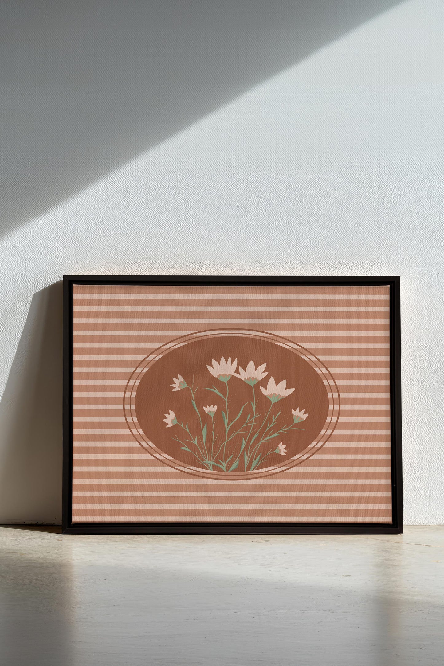 CINNAMON FIELDS, Oeuvre sur toile étirée