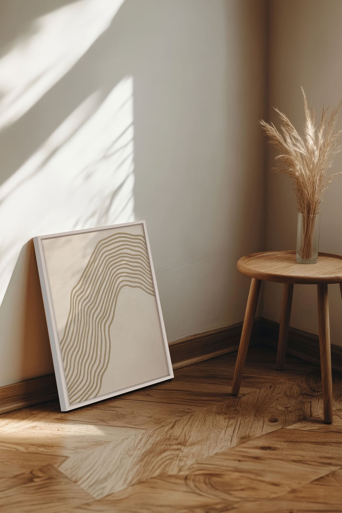 SANDLINES, Oeuvre sur toile étirée